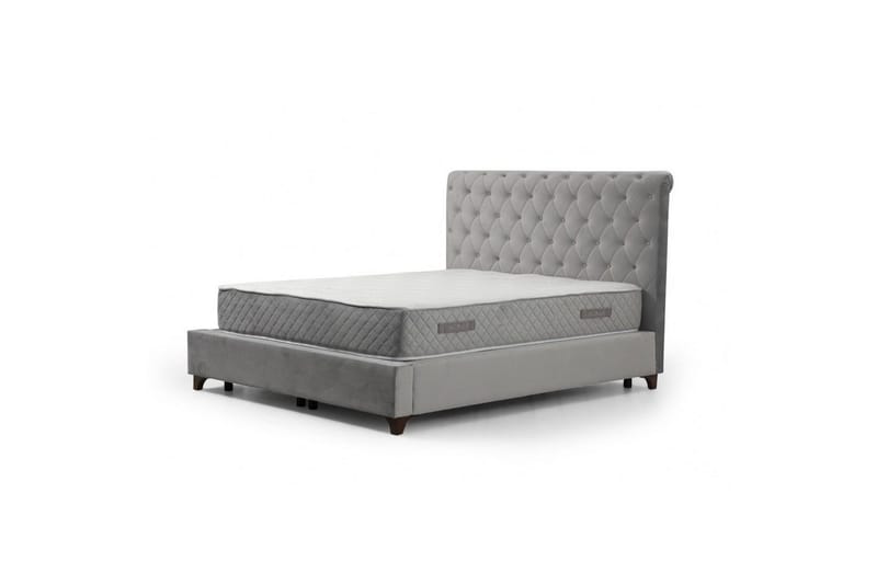 Subra Komplett Sängpaket 140x200 cm - Grå - Möbler - Säng - Komplett sängpaket