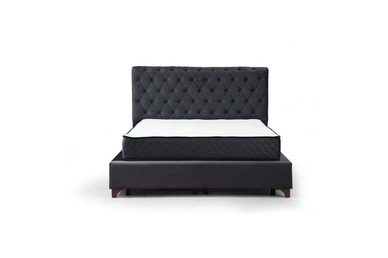Subra Komplett Sängpaket 150x200 cm - Antracit - Möbler - Säng - Komplett sängpaket
