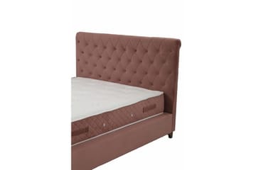 Subra Komplett Sängpaket 160x200 cm - Korallrosa - Möbler - Säng - Komplett sängpaket