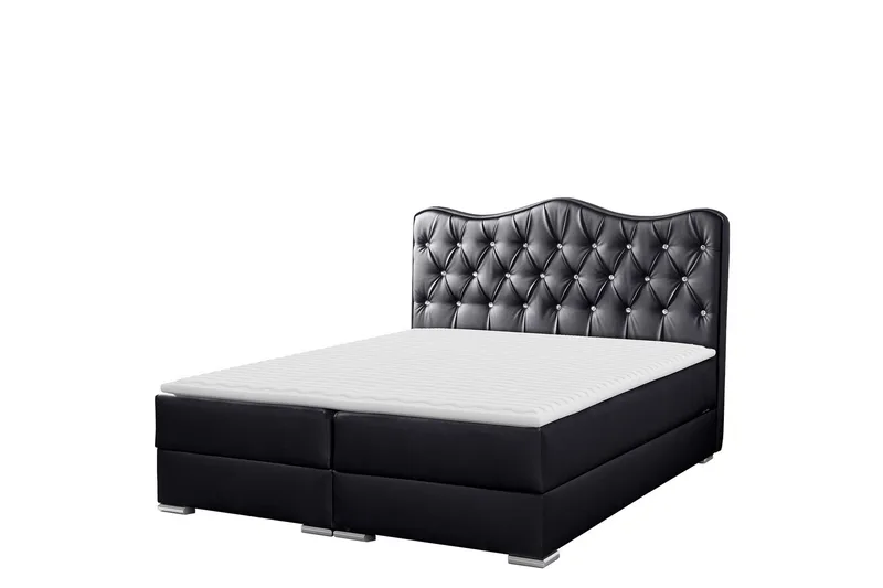 Sultan Sängpaket Kontinentalsäng 120x200 cm, Svart