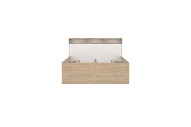 Sumita Sängram 140x190 cm - Natur/Vit - Möbler - Säng - Sängram & sängstomme