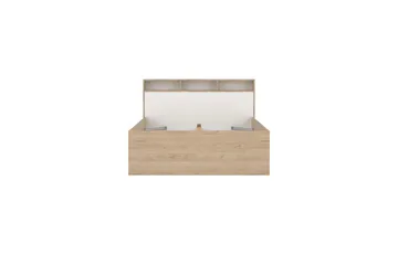 Sumita Sängram 140x190 cm - Natur/Vit - Möbler - Säng - Sängram & sängstomme