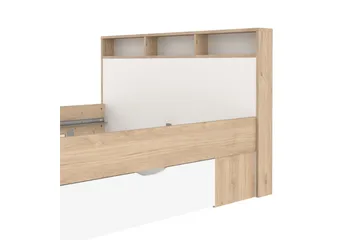 Sumita Sängram 140x200 cm - Natur/Vit - Möbler - Säng - Sängram & sängstomme