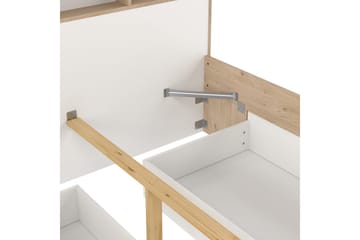 Sumita Sängram 160x200 cm - Natur/Vit - Möbler - Säng - Sängram & sängstomme