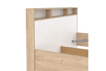 Sumita Sängram 160x200 cm - Natur/Vit - Möbler - Säng - Sängram & sängstomme