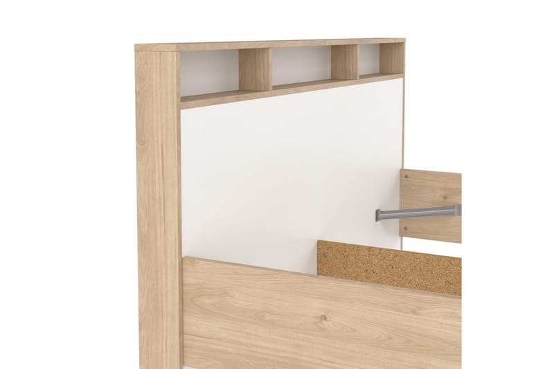 Sumita Sängram 160x200 cm - Natur/Vit - Möbler - Säng - Sängram & sängstomme