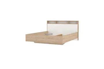 Sumita Sängram 160x200 cm - Natur/Vit - Möbler - Säng - Sängram & sängstomme