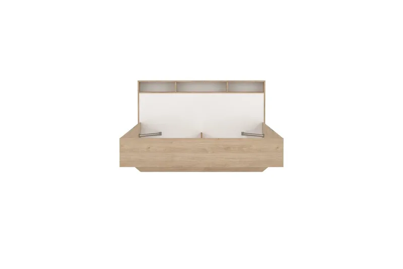 Sumita Sängram 160x200 cm - Natur/Vit - Möbler - Säng - Sängram & sängstomme