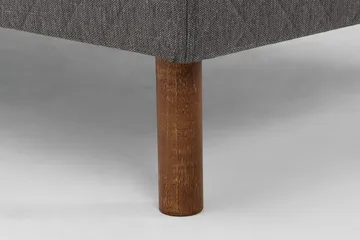 Sundborn Ramsäng 105x200 Medelfast Latex - Grå - Möbler - Säng - Enkelsäng