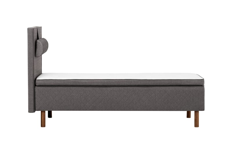Sundborn Ramsäng 90x200 Medelfast Memory - Grå - Möbler - Säng - Enkelsäng