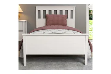 Sylven Sängram 90x190 cm - Natur/Vit - Möbler - Säng - Sängram & sängstomme