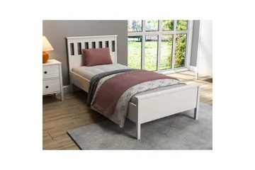 Sylven Sängram 90x190 cm - Natur/Vit - Möbler - Säng - Sängram & sängstomme