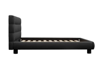 Teddy Komplett Sängpaket Sängram med Madrass 120x200 cm - Svart - Möbler - Säng - Ramsäng