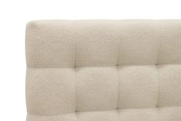 Teddy Komplett Sängpaket Sängram med Madrass 140x200 cm - Beige - Möbler - Säng - Komplett sängpaket