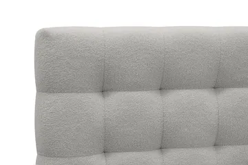 Teddy Komplett Sängpaket Sängram med Madrass 140x200 cm - Grå - Möbler - Säng - Dubbelsäng