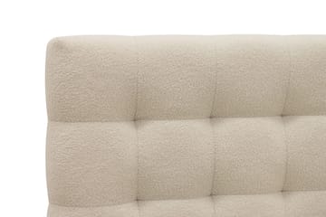 Teddy Komplett Sängpaket Sängram med Madrass 160x200 cm - Beige - Möbler - Säng - Ramsäng