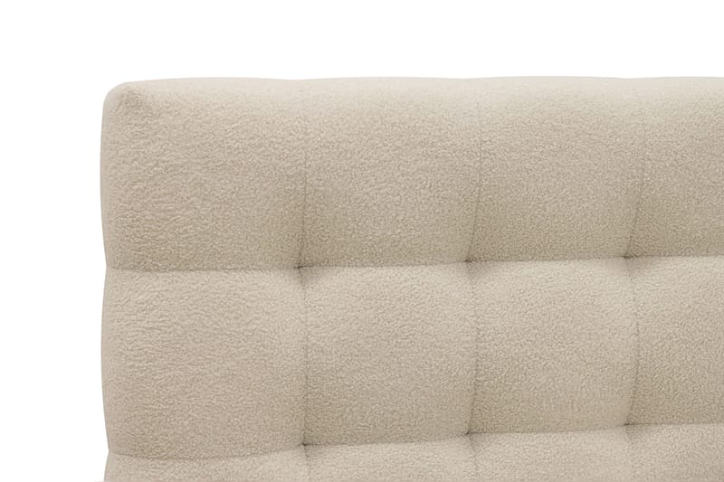 Teddy Komplett Sängpaket Sängram med Madrass 160x200 cm - Beige - Möbler - Säng - Ramsäng