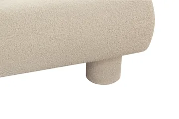 Teddy Komplett Sängpaket Sängram med Madrass 160x200 cm - Beige - Möbler - Säng - Dubbelsäng