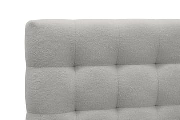 Teddy Komplett Sängpaket Sängram med Madrass 160x200 cm - Grå - Möbler - Säng - Ramsäng