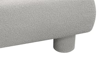 Teddy Komplett Sängpaket Sängram med Madrass 160x200 cm - Grå - Möbler - Säng - Ramsäng