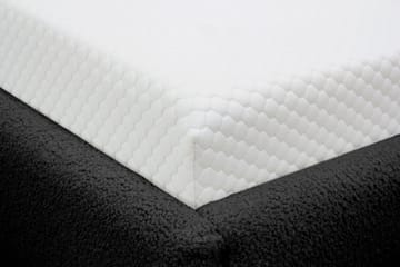 Teddy Komplett Sängpaket Sängram med Madrass 160x200 cm - Svart - Möbler - Säng - Ramsäng