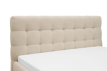 Teddy Komplett Sängpaket Sängram med Madrass 180x200 cm - Beige - Möbler - Säng - Ramsäng