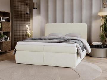 Thyrelis Sängpaket Kontinentalsäng 140x200 cm med Lyftförvaring - Beige - Möbler - Säng - Kontinentalsäng