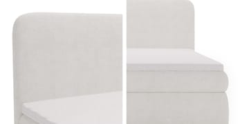 Thyrelis Sängpaket Kontinentalsäng 140x200 cm med Lyftförvaring - Beige - Möbler - Säng - Kontinentalsäng