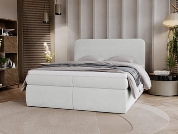 Thyrelis Sängpaket Kontinentalsäng 140x200 cm med Lyftförvaring - Ljusgrå - Möbler - Säng - Kontinentalsäng