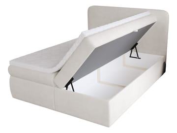 Thyrelis Sängpaket Kontinentalsäng 140x200 cm med Lyftförvaring - Ljusgrå - Möbler - Säng - Kontinentalsäng