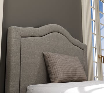 Tolina Sängram 100x200 cm - Crème, ek, grå - Möbler - Säng - Säng med förvaring