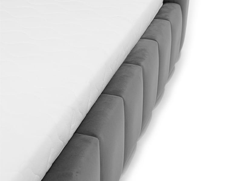 Ulvik Sängram med förvaring 180x200 cm - grå - Möbler - Säng - Säng med förvaring