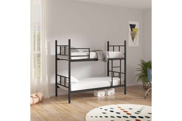 Våningssäng Defneia Svart - Svart - Möbler - Säng - Sängram & sängstomme