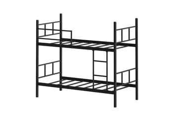 Våningssäng Defneia Svart - Svart - Möbler - Säng - Sängram & sängstomme