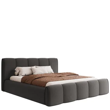 Varlinor Sängram 160x200 cm med Förvaring - Grå - Möbler - Säng - Säng med förvaring