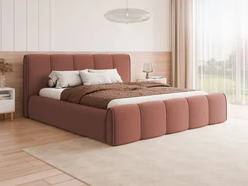 Varlinor Sängram 180x200 cm med Förvaring - Rosa - Möbler - Säng - Säng med förvaring