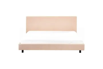 Vattensäng Albi - Beige, svart/Bouclé, 180x200 cm - Möbler - Säng - Vattensäng