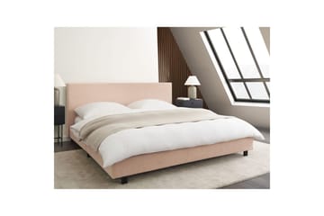 Vattensäng Albi - Beige, svart/Bouclé, 180x200 cm - Möbler - Säng - Vattensäng