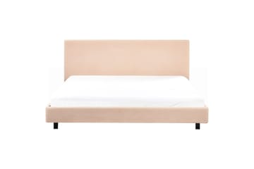 Vattensäng Albi - Beige, svart/Bouclé, 180x200 cm - Möbler - Säng - Vattensäng