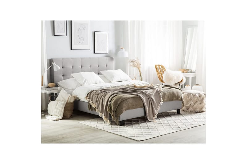 Vattensäng La Rochelle - Ljusgrå, 180x200 cm - Möbler - Säng - Vattensäng