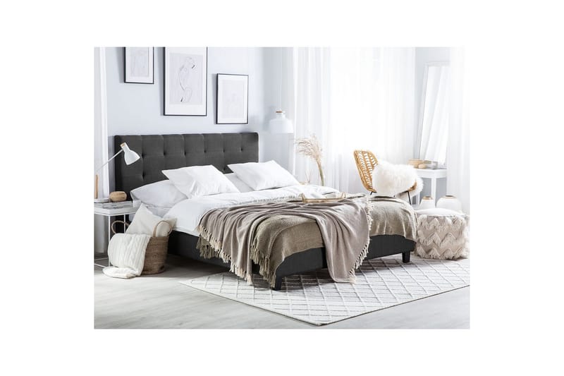 Vattensäng La Rochelle - Mörkgrå, 180x200 cm - Möbler - Säng - Vattensäng