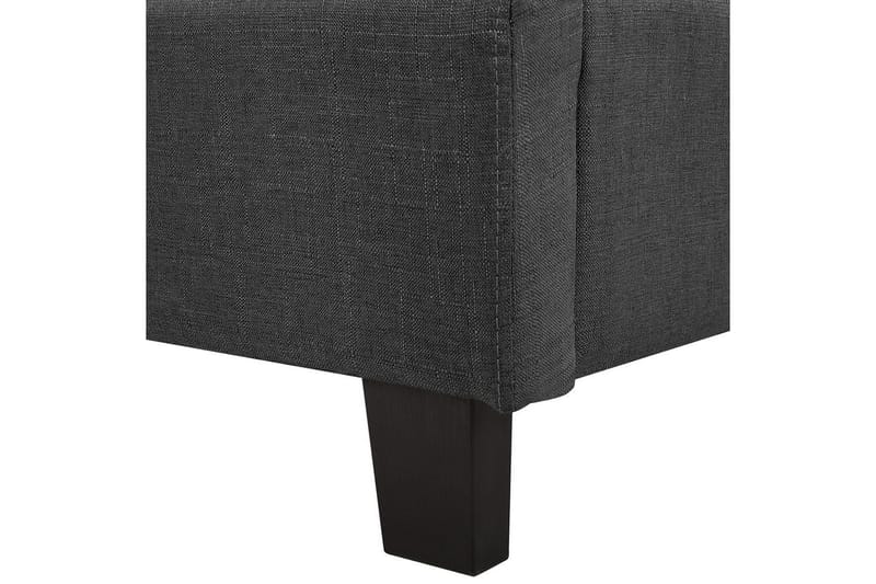 Vattensäng La Rochelle - Mörkgrå, svart, 160x200 cm - Möbler - Säng - Vattensäng