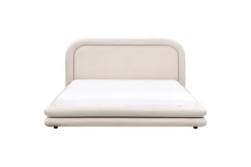 Vattensäng Lavardens - Ljusbeige, svart, 180x200 cm - Möbler - Säng - Vattensäng