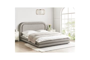 Vattensäng Lavardens - Taupe, svart, 160x200 cm - Möbler - Säng - Vattensäng