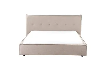 Vattensäng Lestre - Taupe, svart, 160x200 cm - Möbler - Säng - Vattensäng