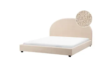 Vattensäng Vaucluse - Beige Bouclé, 180x200 cm - Möbler - Säng - Vattensäng