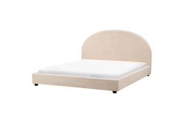 Vattensäng Vaucluse - Beige Bouclé, 180x200 cm - Möbler - Säng - Vattensäng