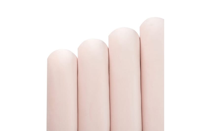 Vattensäng Vincennes - Rosa, Svart, 140x200 cm - Möbler - Säng - Vattensäng