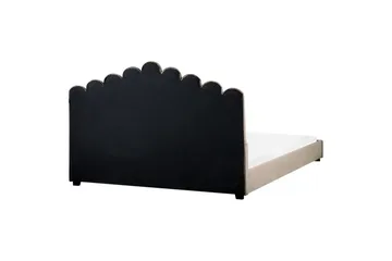 Vattensäng Vincennes - Taupe, svart, 180x200 cm - Möbler - Säng - Vattensäng