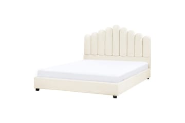 Vattensäng Vincennes - Vit, Svart, 160x200 cm - Möbler - Säng - Vattensäng